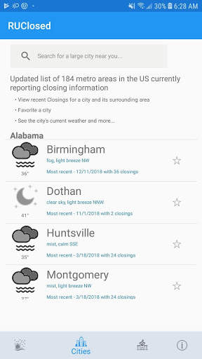 RUClosed - School / Work closed? Snow Day? screenshot 8
