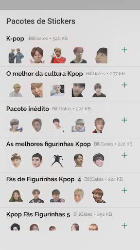 Figurinhas de Kpop, Coreanos(as) para WhatsApp screenshot 1