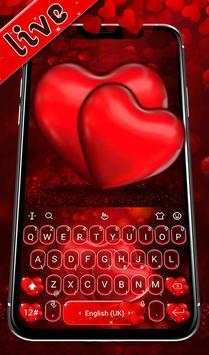 Live Red Romantic Heart Stylish Reading screenshot 1