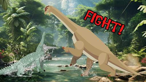 T-Rex Fights Dinosaurs screenshot 3
