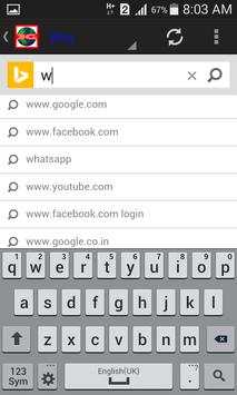 3G Latest Browser screenshot 3
