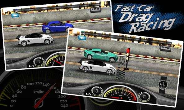 Fast Car Drag Racing screenshot 4