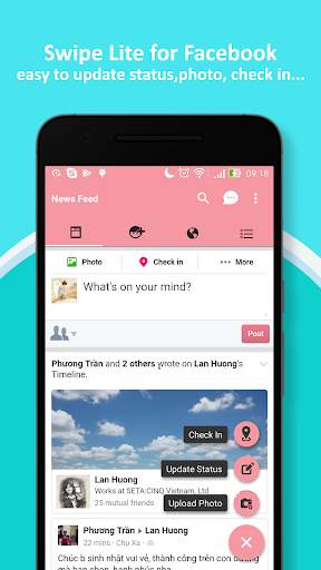 Super Swipe Theme for Facebook screenshot 5