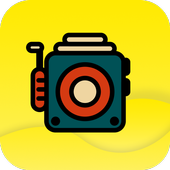 Yellow Camera icon