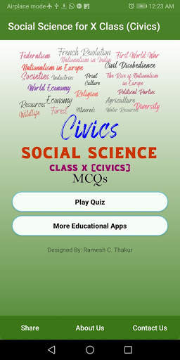 Social Science Class X (Civics) screenshot 1