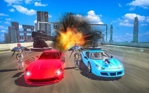 Flying Car  Fighting Transformation Robot screenshot 2