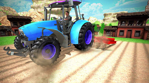 Modern Farming Tractor Driving Games 2021 screenshot 2