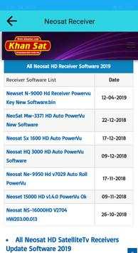 All Satellite Dish Receiver New Software Download screenshot 7