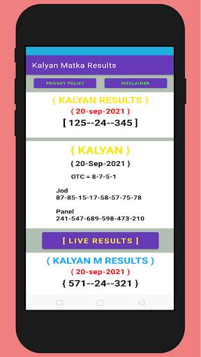 Kalyan Matka | kalyan chart screenshot 1