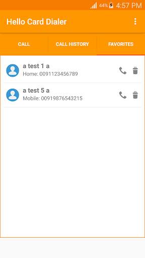 Hello Card Dialer screenshot 8
