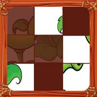 Jigsaw Puzzle Plant on zombie Day Game logo