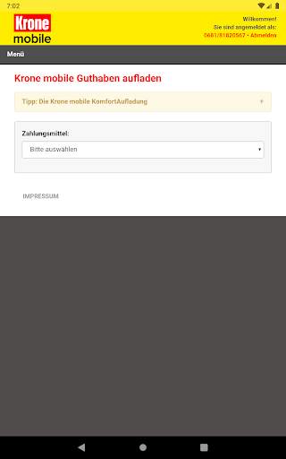 Krone mobile Tarif screenshot 9