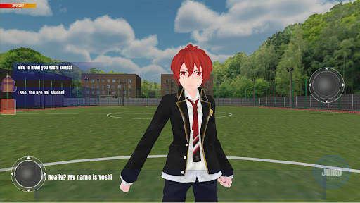 Anime Ryugakusei School Sim 3D screenshot 2