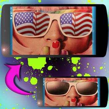 Face flag photo soccer screenshot 1