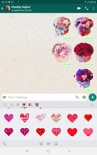Love Stickers for WhatsApp 2021 💕❤ screenshot 8