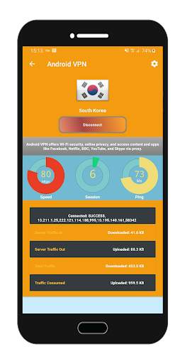 Android VPN - Unlimited Free VPN and Safest Proxy screenshot 8