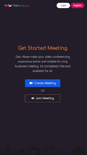 Sarv Wave - Free Video Conferencing screenshot 1