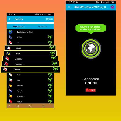 Free Psyphon Fast vpn freedom  VPN Unlimited screenshot 1