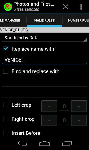 Photos and Files Renamer Pro screenshot 2
