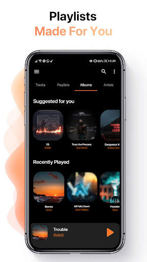 Simple Music Player Streaming screenshot 2