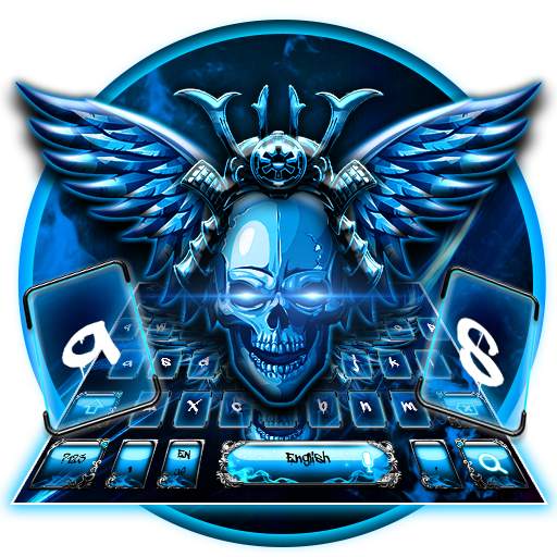 💀Skull Angel Keyboard 10001002