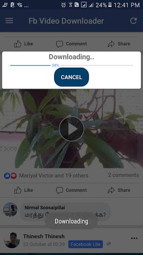 FbVideos Downloader screenshot 2