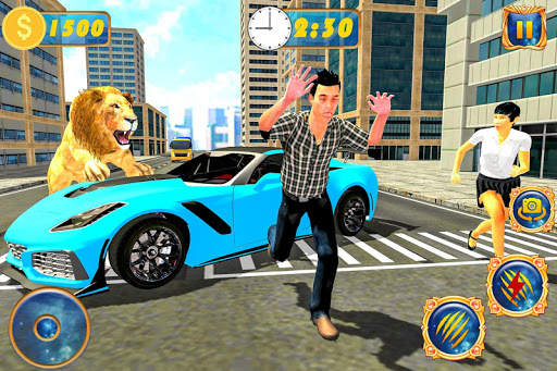 Angry Lion City Attack Simulator 2019 скриншот 10