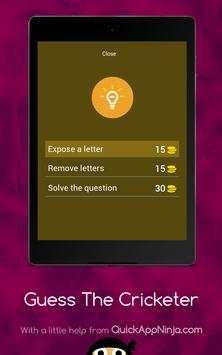 Cricketer Quiz Game screenshot 14