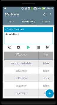 SQL Mini - SQLite Editor screenshot 11