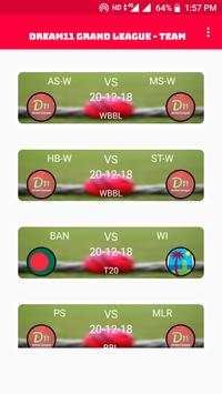 Dream11 Grand League Team  Cricket screenshot 1