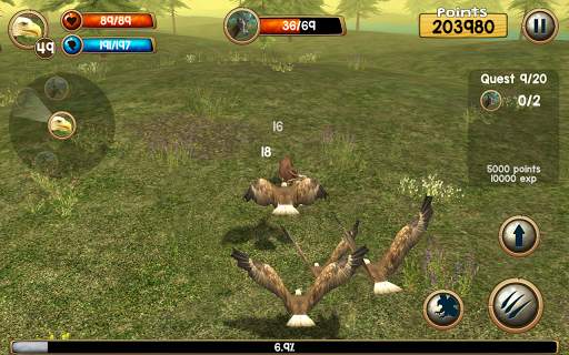 Wild Eagle Sim 3D screenshot 2