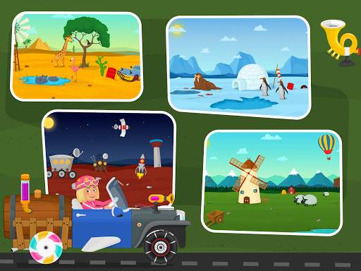 Racing car games for kids 2-5 screenshot 11