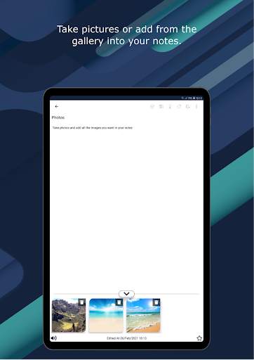 Safe Notes - Protect your notes, list, audio screenshot 12