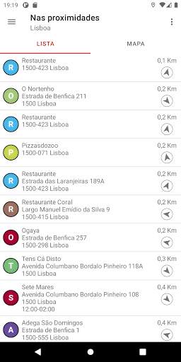 Localizador de restaurantes screenshot 1