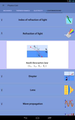 Physics Formulas - Physics Calc screenshot 23