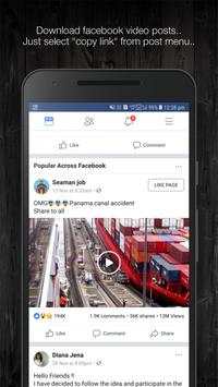 Download Manager for Social Media screenshot 5
