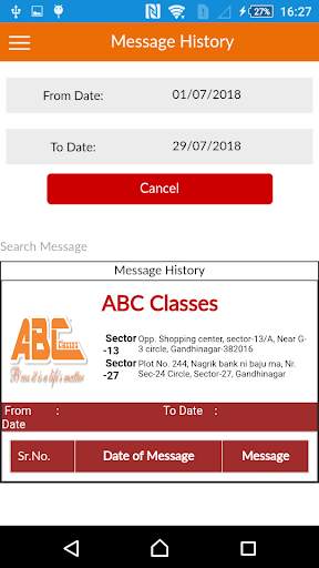 Parent's App | ABC Classes screenshot 3