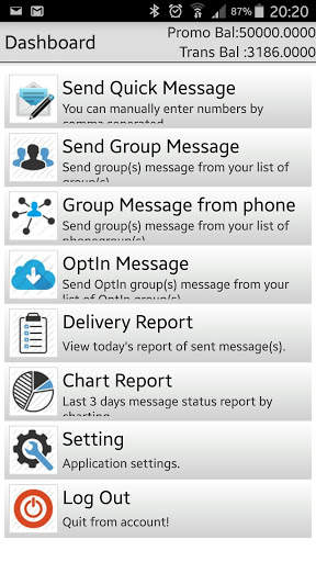 Arihant SMS Android App screenshot 3
