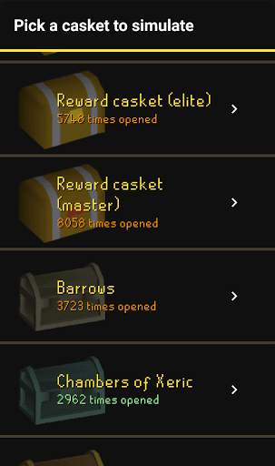 OSRS Loot Simulator screenshot 5