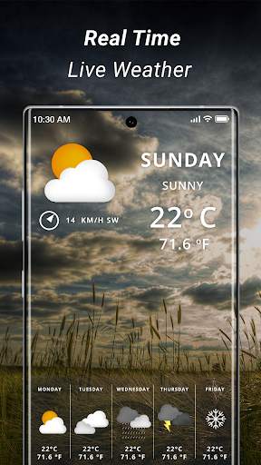 Live Weather 5 تصوير الشاشة