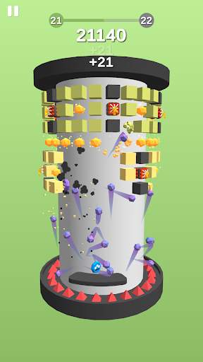 HELIX - Tantangan bola Jumpy screenshot 5