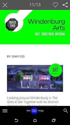 The Sims Magazine screenshot 4
