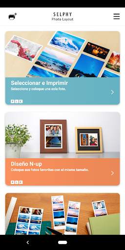 SELPHY Photo Layout screenshot 1