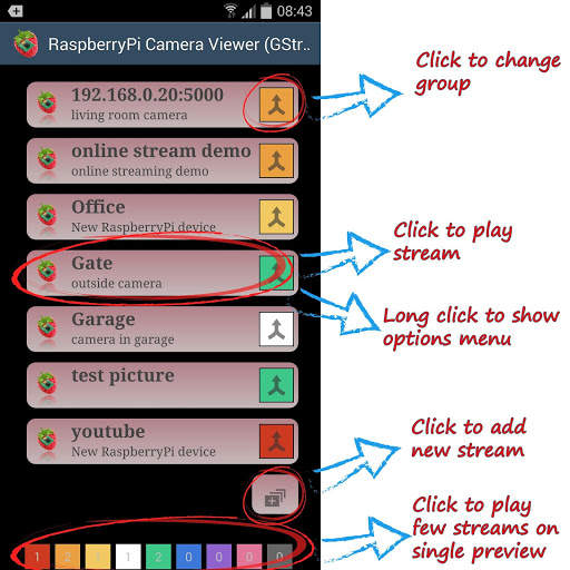 RaspberryPi Camera Viewer screenshot 1