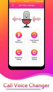 Call Voice Changer -Voice Changer App screenshot 1