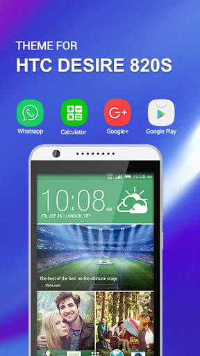 Themes For HTC Desire 820s Launcher 2020 screenshot 2
