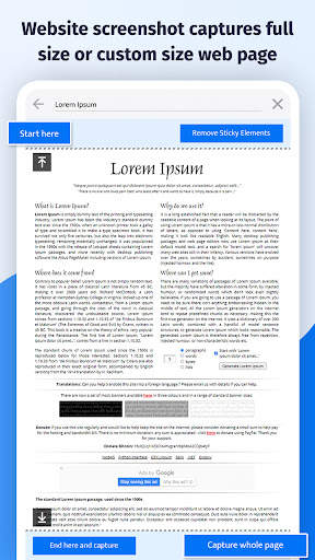 Long: Full Screenshot Capture скриншот 4