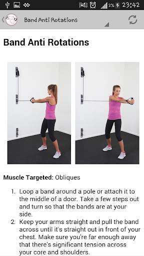 Resistance Band Workout screenshot 5