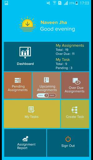 MyTaskApp screenshot 1