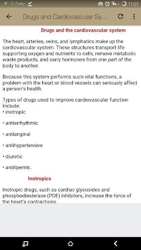 Cardiovascular Pharmacology screenshot 2